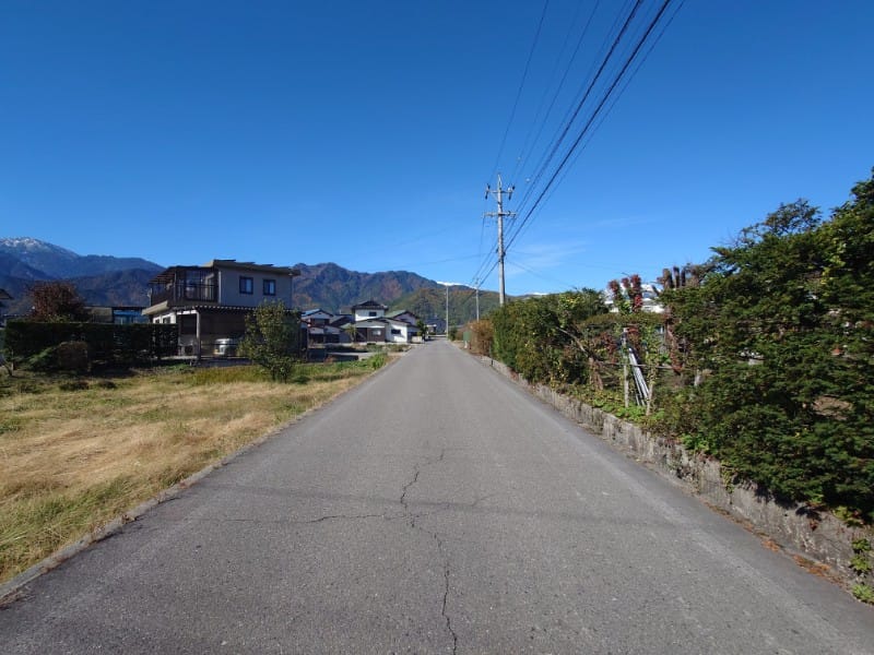 前面道路