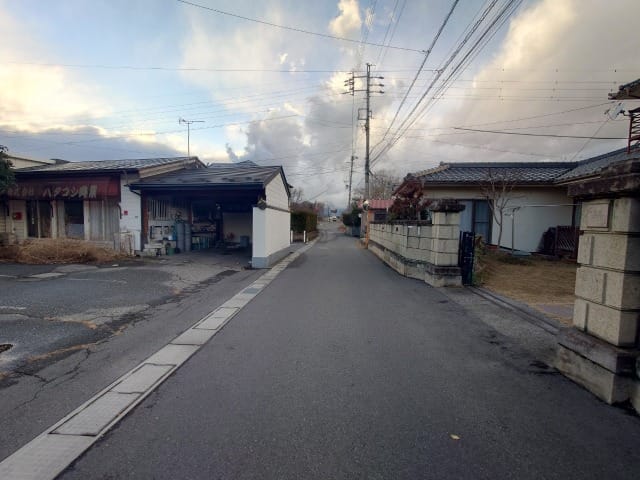 前面道路
