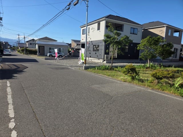 南側から
