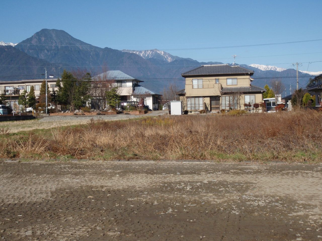 安曇野市穂高 セブンイレブンまで３００ｍ 西北側アルプス眺望 ココスマ安曇野